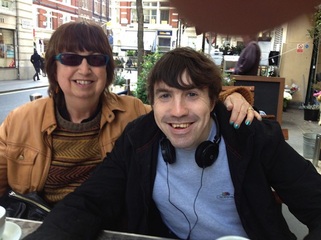 London Covent Garden Maggie and David