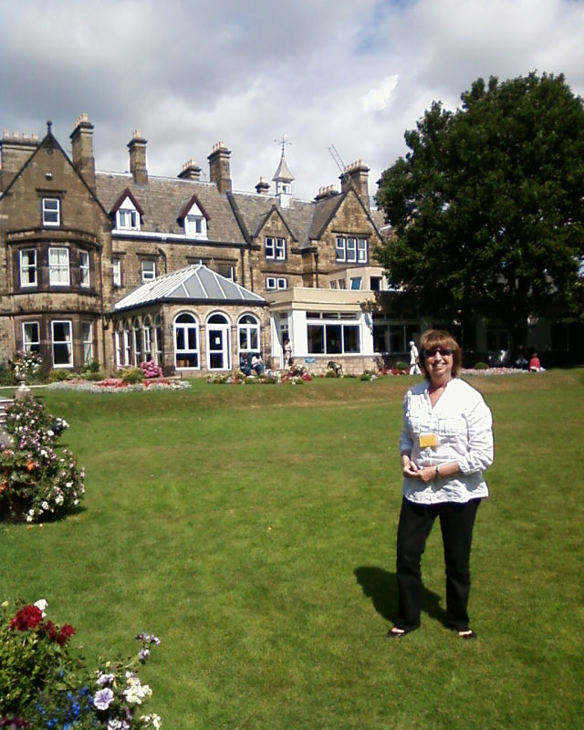 Maggie in the sunshine at Swanwick