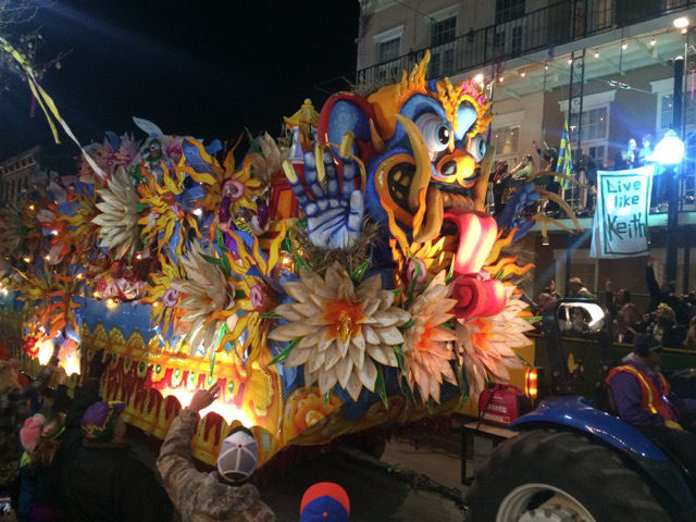 Mardi Gras Orpheus float 3