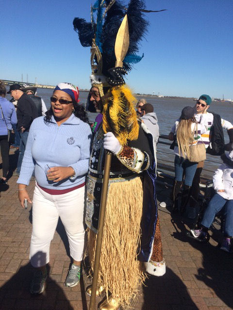 Mardi Gras Zulu Krewe member and fan