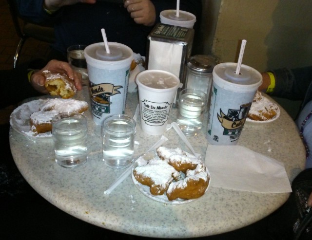 Mardi Gras beignets