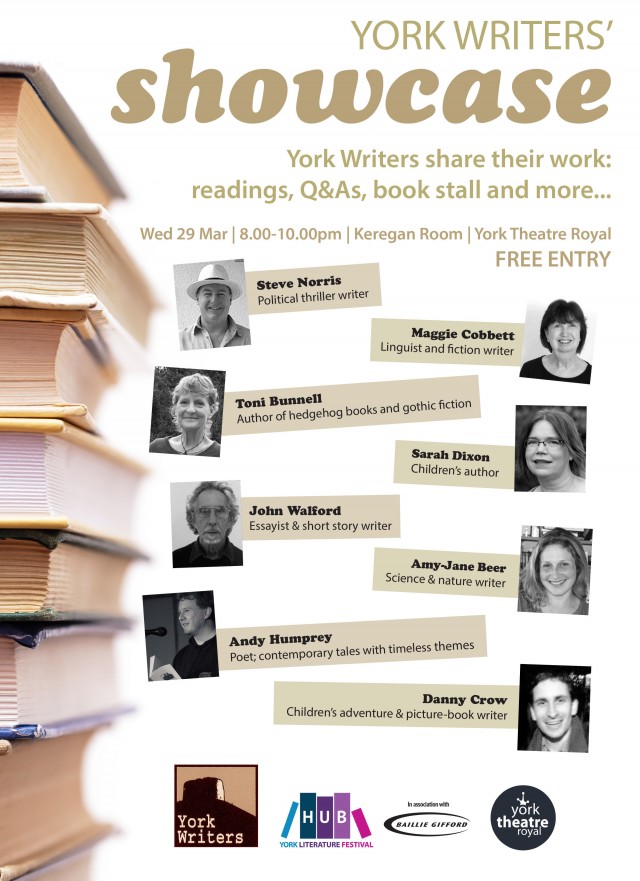 York Literature Festival 2017 YW poster photographs